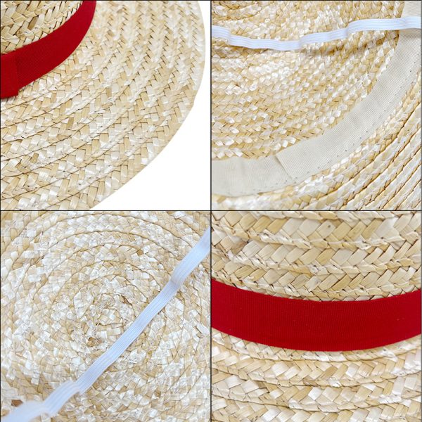 2024 new wholesale Unisex luffy straw hat luffy custom straw hat Adult child Real grass straw hats for kids - Image 6