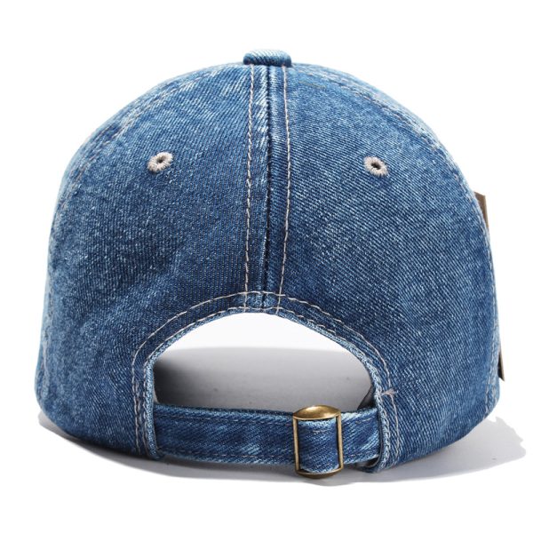 2024 new 6 Panel cowboy baseball cap soft top Washable hats & caps Custom dad hats with custom logo unisex cowboy hat - Image 3