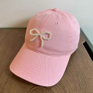 new candy color pearl soft top baseball cap for women Make an old Cave dad hat trucker hats  golf hats caps