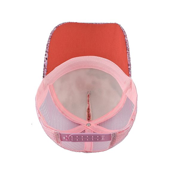 New Fashion candy color sequin butterfly  5 Panel baseball cap for women  trucker hats caps golf hats sports caps - Image 6