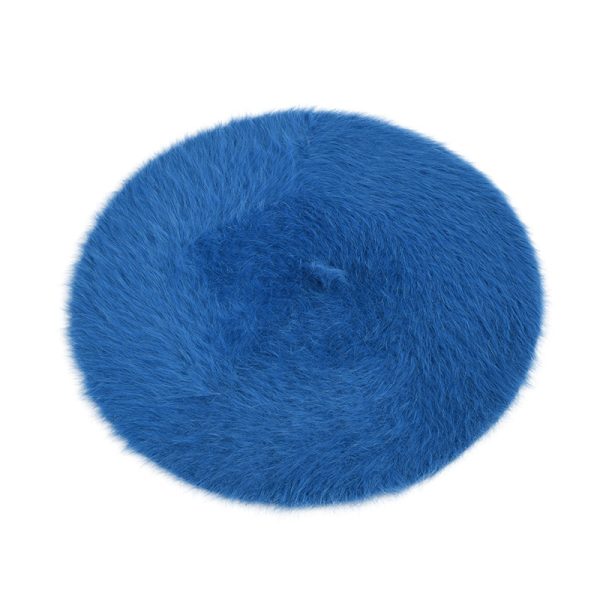 2024 Spring and autumn plaid hand-woven beret knitted hat INS style adjustable painter hat custom beret for women fitted hat - Image 6