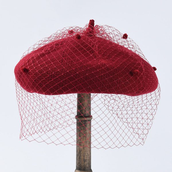 2024 Spring and autumn  mesh hat beret INS style adjustable painter hat & caps custom beret hats for women