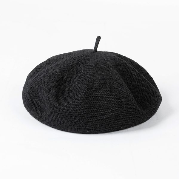 2024 Spring and autumn solid color wholesale custom caps woman hats mushroom cap beanie hats - Image 6