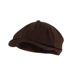 2024 wholesale solid color corduroy beret hat winter party beret hats trucker caps skull cap custom knitted cap