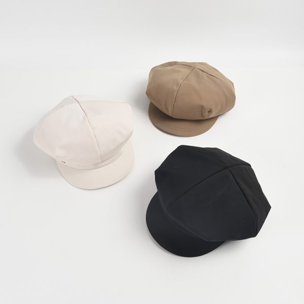 formal church beret hat wholesale beanie caps golf beret formal hats women a frame hat custom beret sports cap - Image 2