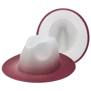 2024 wholesale men rope hats panama western cowboy hats top hat wide brim caps custom color top caps