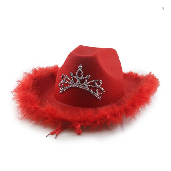children cowboy hats custom color top hat panama fedora formal candy color caps wholesale party kids hats - Image 5