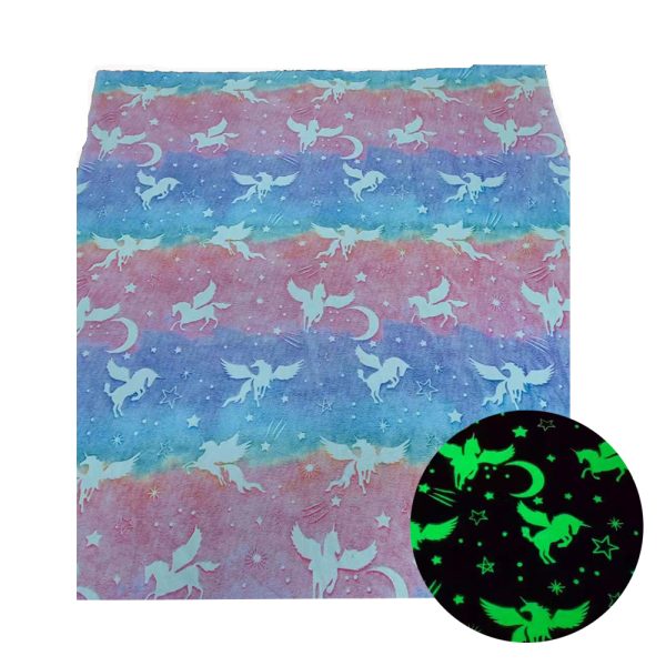 glow in the dark blanket custom flannel Christmas baby blanket warm magic luminous blanket for winter - Image 4