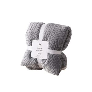 sherpa throw blanket custom Ears carved bed double layers weighted coral fleece flannel blankets throws faux-lamb's wool
