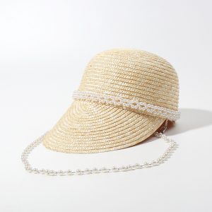 2024 new wholesale Unisex  Fashion Real grass straw hat baseball cap fitted golf straw hats other hats