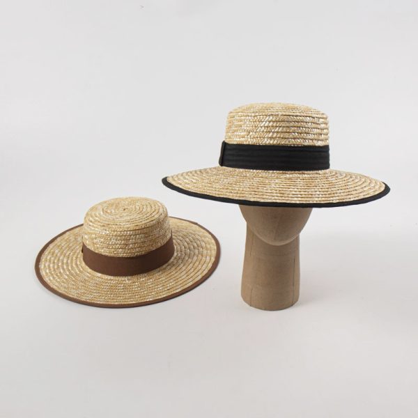 2024 new wholesale Unisex  fedora Panama straw hat with shell Real grass straw cap straw cowboy hats womens other hats & caps - Image 2