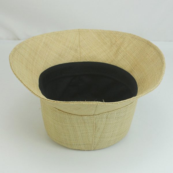 2024 wholesale custom Unisex Classical Style Raffia straw hat wide brim straw hat  straw baseball cap hat - Image 6