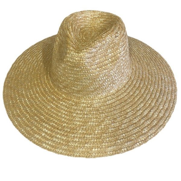2024 new wholesale design summer custom women panama fedora straw hat Real grass straw cap womens straw hat other hats & caps - Image 5
