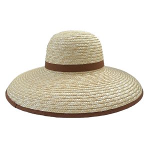 2024 new wholesale women empty top straw sun hat visor hat for women Real grass straw cap womens straw other hats & caps