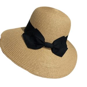 new Wholesale paper fashion straw hats for women womens straw hats summer women Sun beach Hat