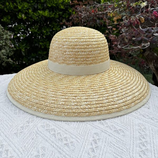 2024 new wholesale women empty top straw sun hat visor hat for women Real grass straw cap womens straw other hats & caps - Image 6