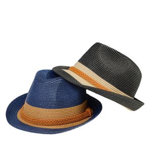 Top straw hat paper straw hats unisex panama high quality straw hat sun visor caps colorful beach cap