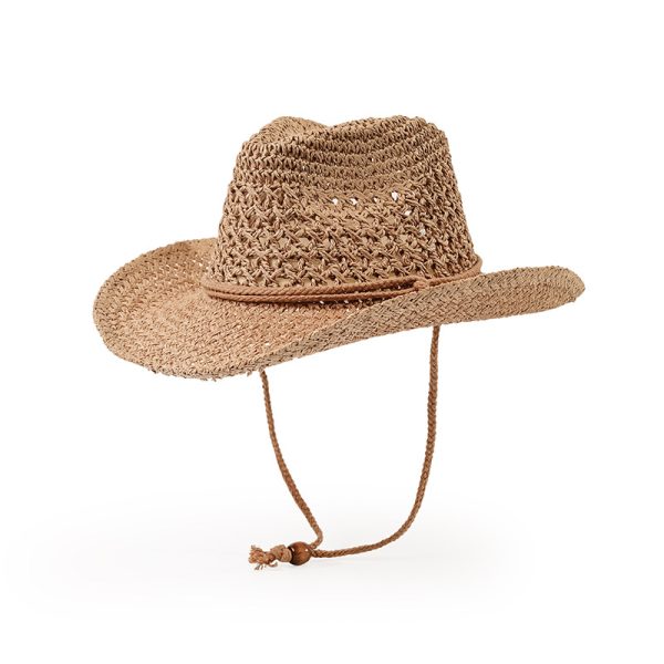 wholesale 2024 straw cowboy hats high quality summer paper straw  hats custom fashion straw hats - Image 2