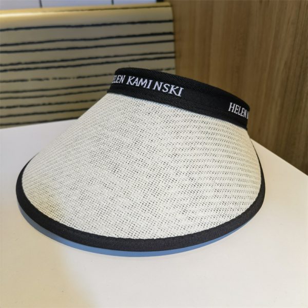 wholesale sun visor paper straw hats high quality summer straw hats custom women fashion straw hats - Image 6