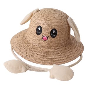 straw hats baby cartoon kids straw hat wholesale beach lifeguard quality straw cowboy cap custom caps