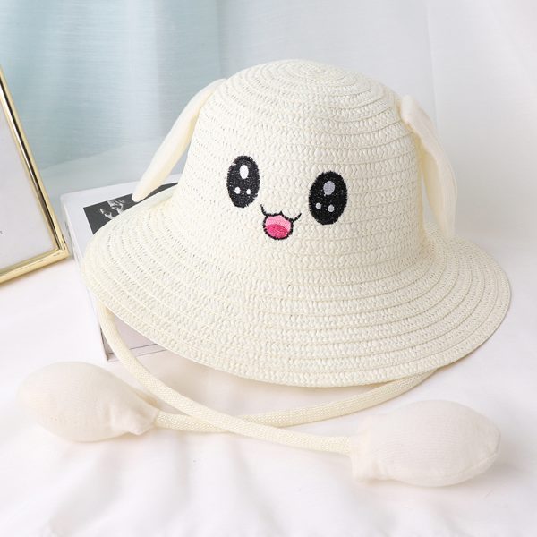 straw hats baby cartoon kids straw hat wholesale beach lifeguard quality straw cowboy cap custom caps - Image 6