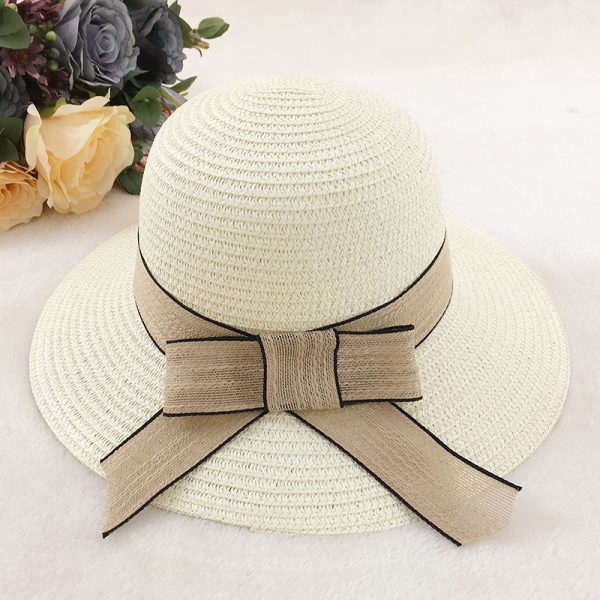 straw hats summer women wholesale straw hats custom quality beach straw hat ladies sun ladies  caps - Image 4