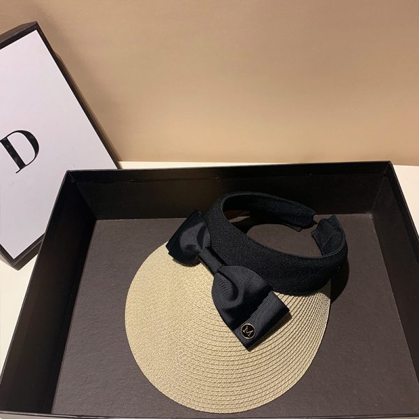 quality straw open top hats women summer straw hats wholesale synthetic straw sun hats beach caps - Image 5