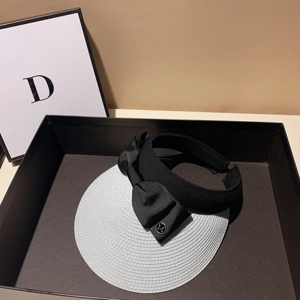 quality straw open top hats women summer straw hats wholesale synthetic straw sun hats beach caps - Image 6