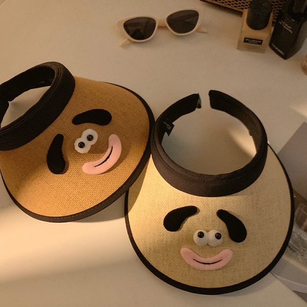straw hats wide brim for children fashion straw hats for women wholesale girls beach straw hats caps - Image 2
