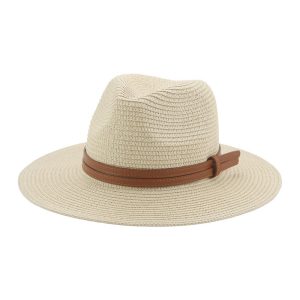panama paper straw hats wholesale unisex beach wide brim straw fishing caps sun visor weave a straw hat