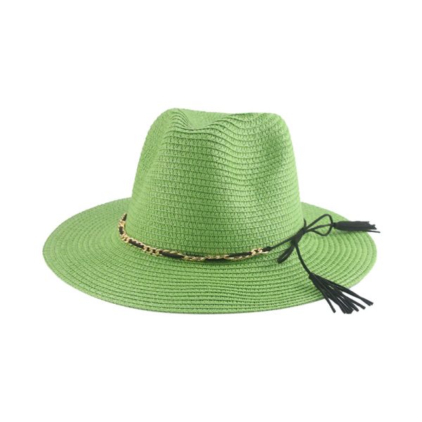 quality straw cowboy hats wholesale beach straw hats summer women custom logo cowboy hat straw toppers - Image 5