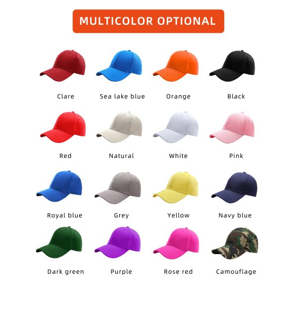 Custom100% Oxford Cotton Embroidery Logo Baseball Cap Sports Hat OEM ball Caps with Custom  trucker hat daddy hat - Image 2