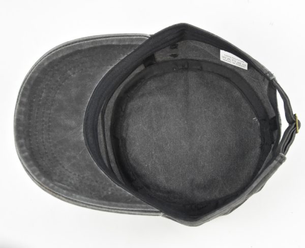Custom New 100% Cotton Solid Color Flat Top Cap Washed Old Baseball hat Summer Retro Style Adjustable Sun Visor hat - Image 6