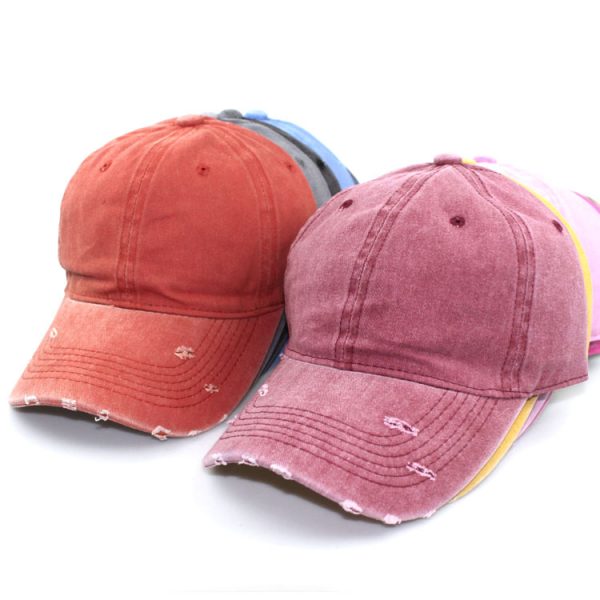 new 6 Panel candy color baseball cap Make an old Cave dad hat summer sun hats with custom logo unisex - Image 2