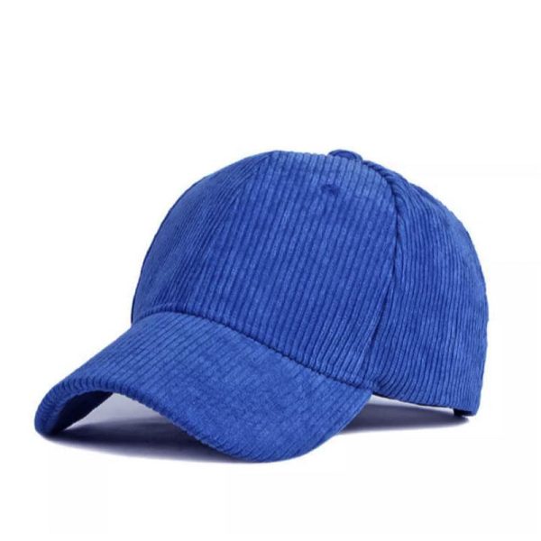 Corduroy new 6 Panel candy color baseball cap Corduroy dad hat summer sun hats with custom logo unisex - Image 2