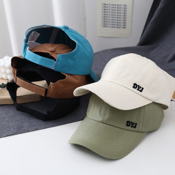 hot sale Wholesale custom Ponytail Baseball Cap Messy Buns Trucker Pony Caps Plain Adjustable Baseball Hat ball caps - Image 4
