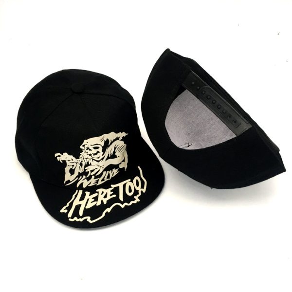 Wholesale 100% polyester Luminous baseball caps Reflective Dad Hats Cap Glow in the dark baseball cap - Image 6
