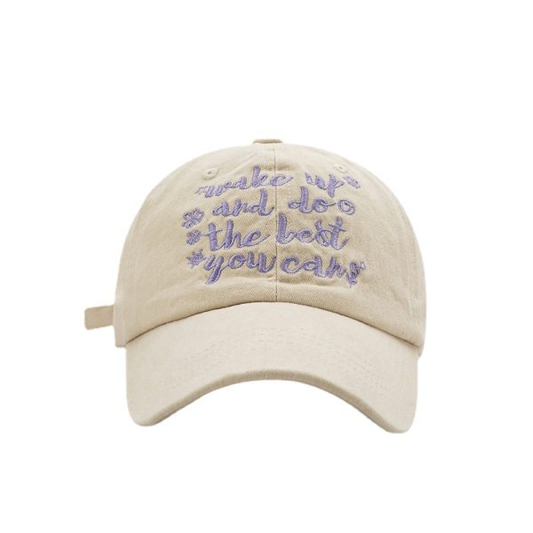 new 6 Panel ins color baseball cap soft top Washable hats & caps summer woman dad hats with custom logo unisex