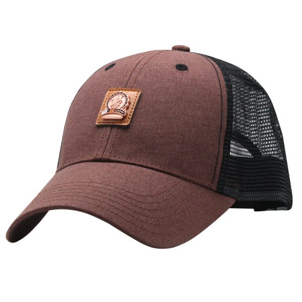 2024 new 6 panel hat customized candy color  trucker hats with custom logo fitted hats & caps golf baseball cap unisex - Image 4