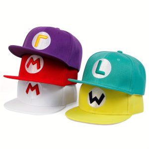 2024 new 6 panel hat Cartoon Snapback  trucker hats with custom logo fitted hats & caps golf baseball cap unisex