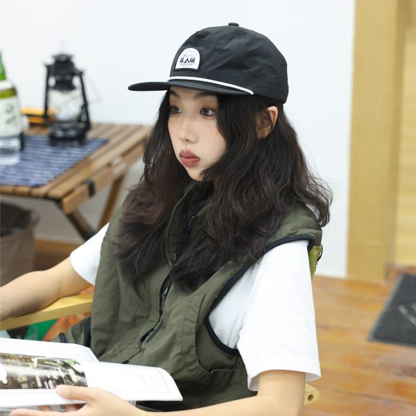 2024 new 5 panel hat Quick drying Snapback  trucker hats with custom logo running camping hat & caps golf baseball cap unisex - Image 3