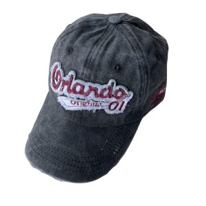 2024 new 6 Panel  distressed baseball cap soft top Washable hats & caps Custom dad hats with custom logo unisex cowboy hat