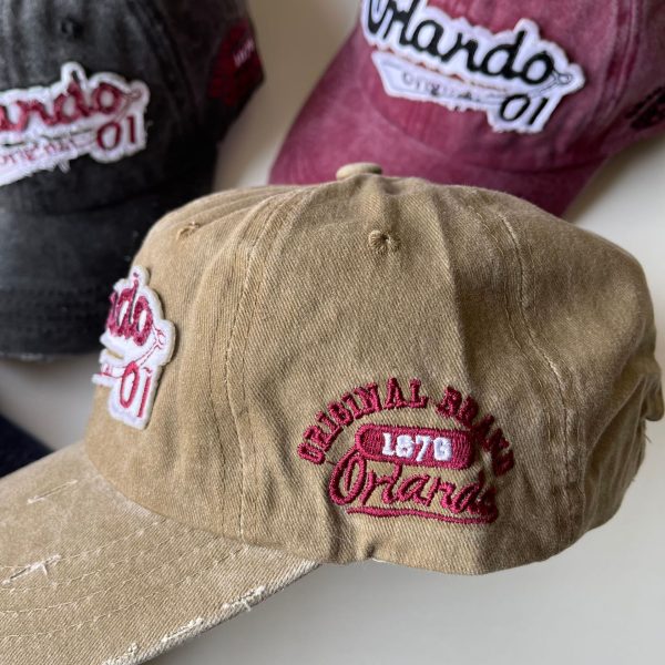 2024 new 6 Panel  distressed baseball cap soft top Washable hats & caps Custom dad hats with custom logo unisex cowboy hat - Image 6