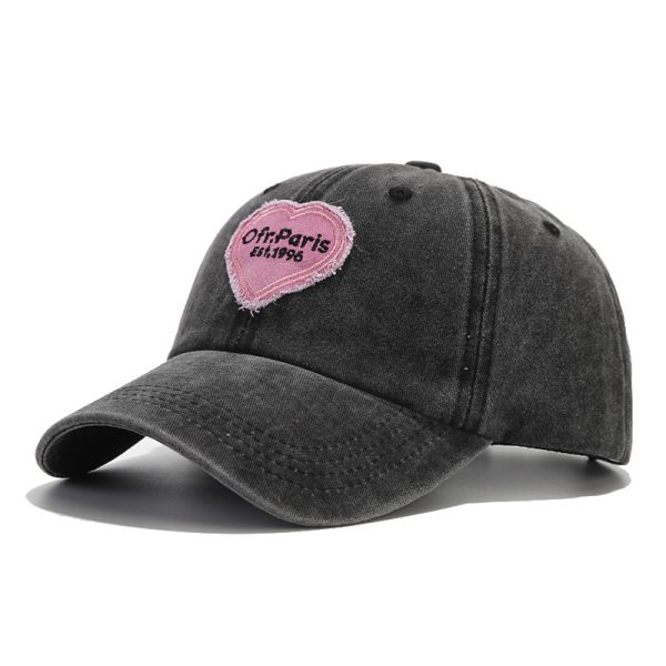 2024 new 6 Panel  distressed baseball cap soft top Washable hats & caps Custom dad hats with custom logo unisex golf hat