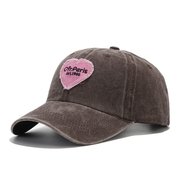 2024 new 6 Panel  distressed baseball cap soft top Washable hats & caps Custom dad hats with custom logo unisex golf hat - Image 5
