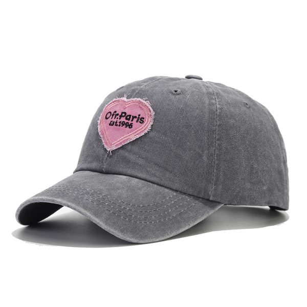 2024 new 6 Panel  distressed baseball cap soft top Washable hats & caps Custom dad hats with custom logo unisex golf hat - Image 6