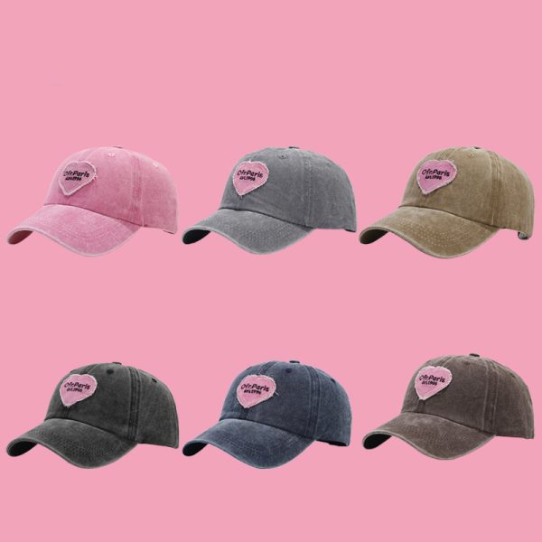 2024 new distressed 6 Panel baseball cap soft top Washable hats & caps Custom dad hats with custom logo unisex golf hat - Image 4
