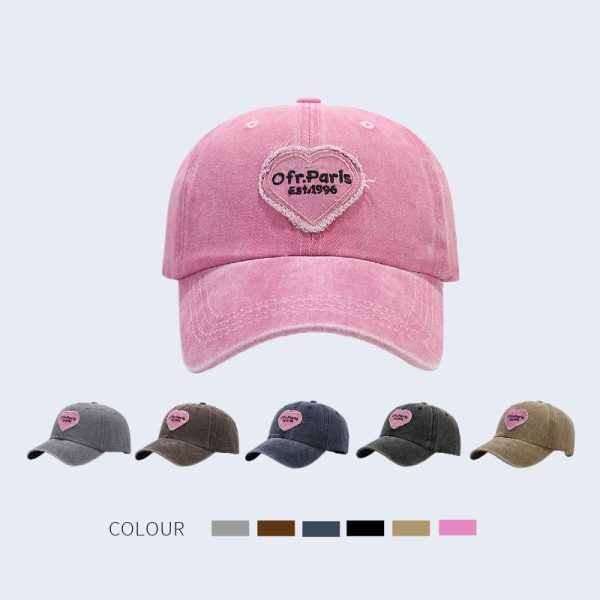 new 6 Panel baseball cap  distressed soft top Washable hats & caps Custom dad hats with custom logo unisex fitted golf hat
