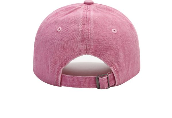 new 6 Panel baseball cap  distressed soft top Washable hats & caps Custom dad hats with custom logo unisex fitted golf hat - Image 3