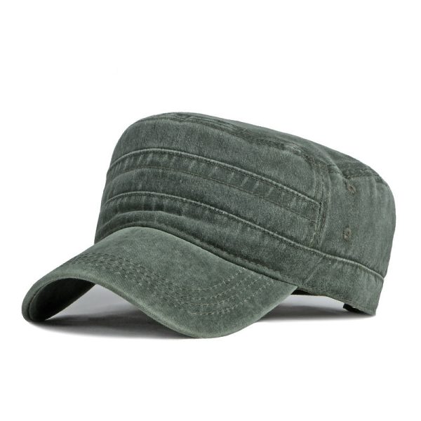 2024 new 5 Panel  distressed baseball cap soft top Washable hats & caps Custom dad hats with custom logo unisex sports caps - Image 4